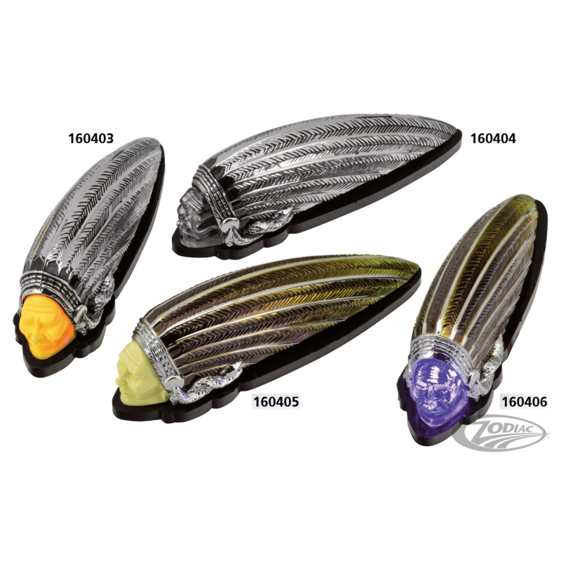 TETE D'INDIEN POUR GARDE-BOUE