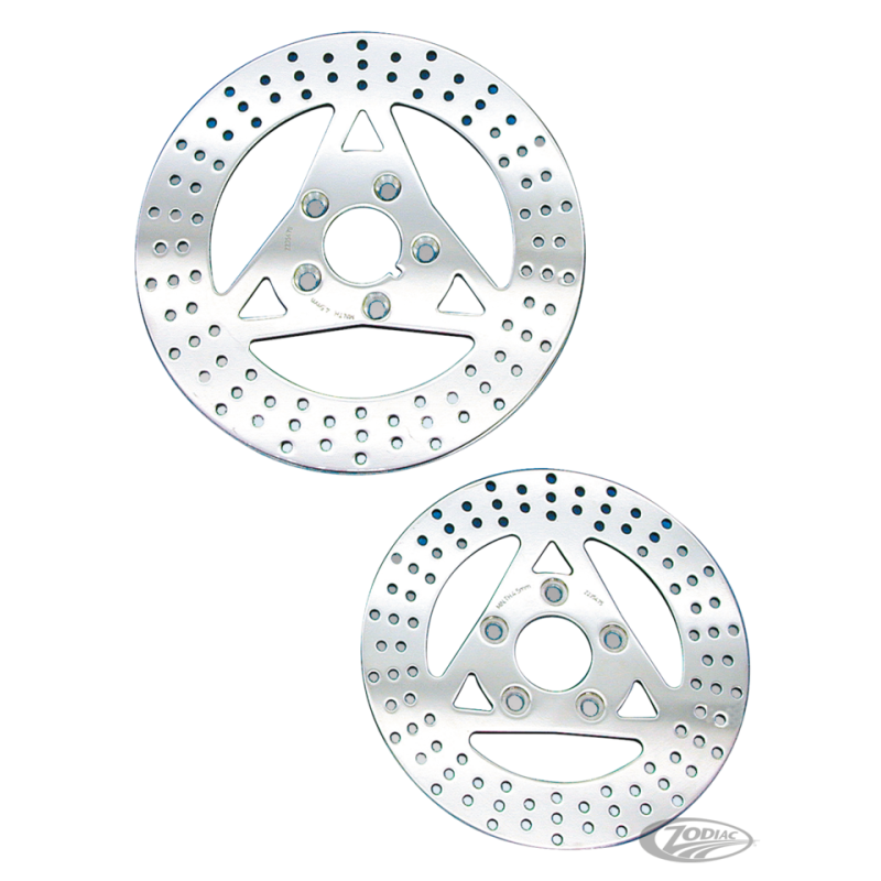 DISQUES DE FREIN EN INOX POLI