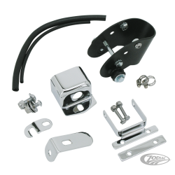 RESERVOIR FAT-BOB D'UNE PIECE POUR SPORTSTER SUR SILENT-BLOC