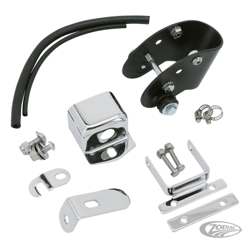 RESERVOIR FAT-BOB D'UNE PIECE POUR SPORTSTER SUR SILENT-BLOC