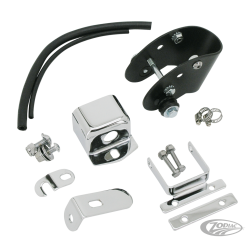 RESERVOIR FAT-BOB D'UNE PIECE POUR SPORTSTER SUR SILENT-BLOC