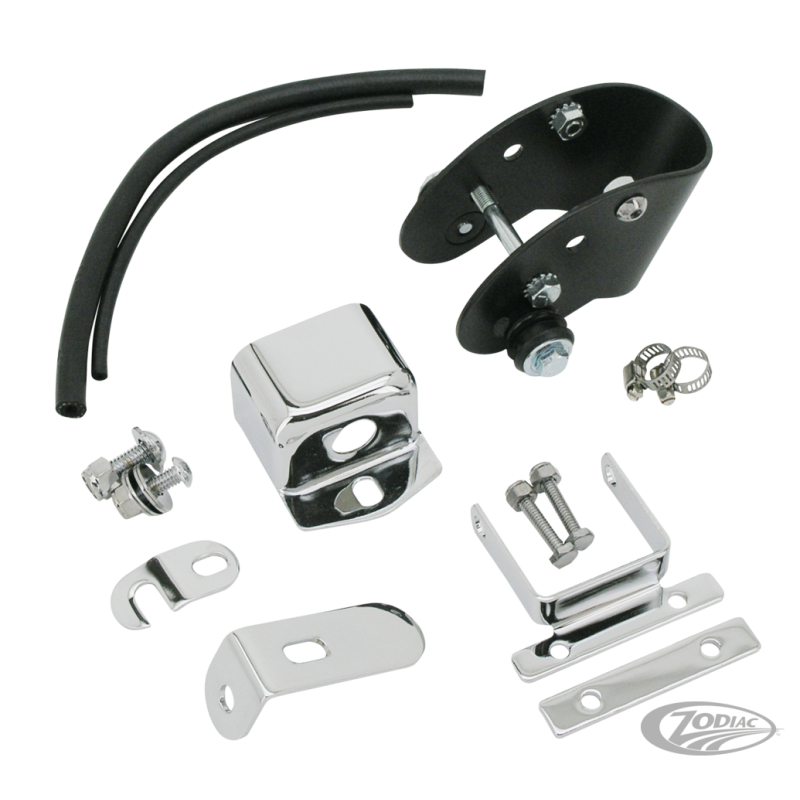 RESERVOIR FAT-BOB D'UNE PIECE POUR SPORTSTER SUR SILENT-BLOC