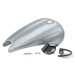 RESERVOIR UNE PIECE RALLONGE 2" AVEC EMPREINTES POUR SPORTSTER