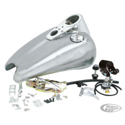 RESERVOIR RALLONGE DE 2" EN UNE PIECE "SPORT-BOB" POUR SPORTSTER 1995-2003 AVEC CONSOLE