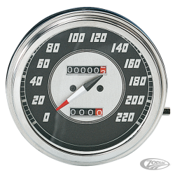 COMPTEUR DE VITESSE A FACE NOIRE 1946 A 1947
