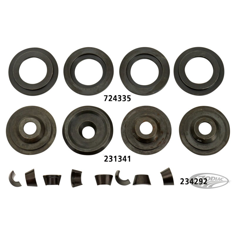 COUPELLES DE RESSORTS ET CLAVETTES POUR KNUCKLEHEAD