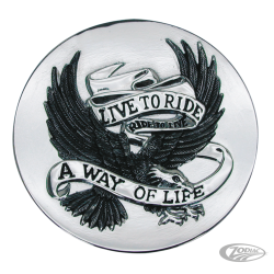 EMBLEMES LIVE TO RIDE ADHESIFS