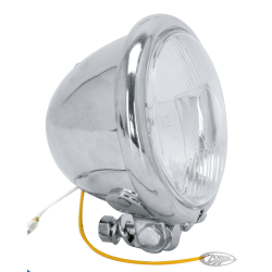 MINI PHARE 4 1/2" HOMOLOGUE CEE CHROME