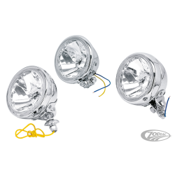 PHARES AVEC OPTIQUES DIAMOND CUT 4 1/2"