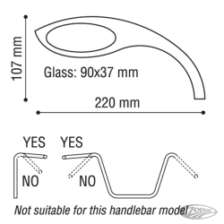 RETROVISEURS PEGASUS PAR REBUFFINI