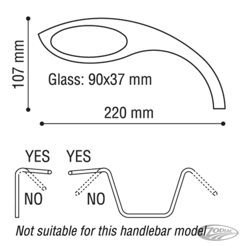 RETROVISEURS PEGASUS PAR REBUFFINI