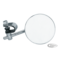 RETROVISEUR UNIVERSEL CHROME