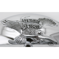 RETROVISEUR MINCE AVEC PARE-SOLEIL ET LOGO EAGLE