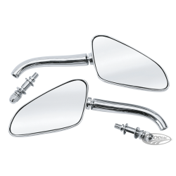 RETROVISEURS CHROMES "GT RACE"