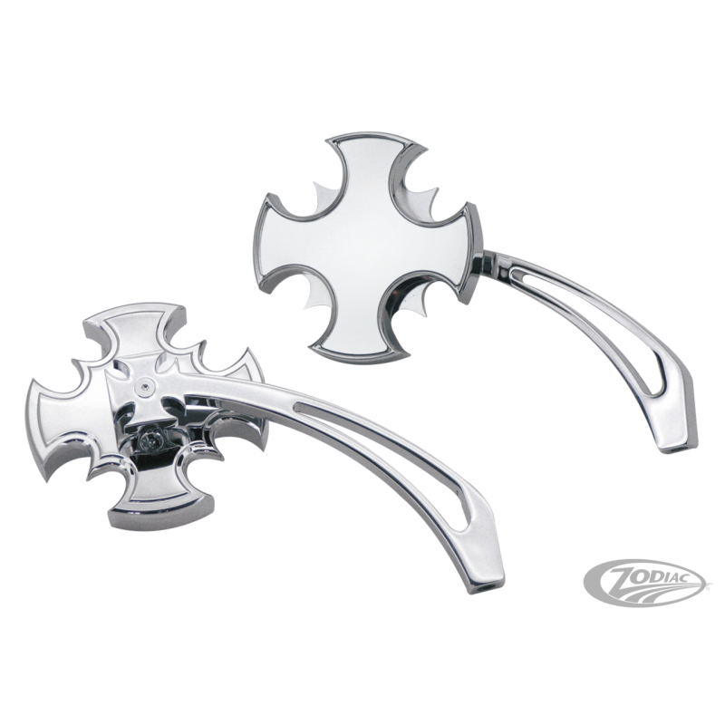 JEU DE RETROVISEURS CROSS BLADE AVEC BRAS OUVERTS