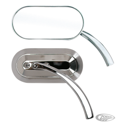 RETROVISEUR USINE ET CHROME EN ALUMINIUM SLIM LINE PYRAMIDE