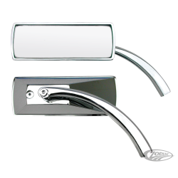 RETROVISEUR USINE ET CHROME EN ALUMINIUM SLIM LINE