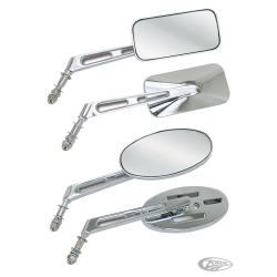RETROVISEURS "RÉTRO-VISION" A TIGE SOLIDE