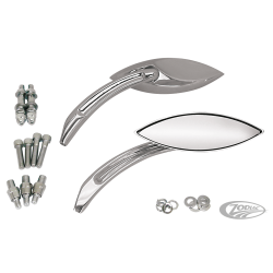 RETROVISEURS "MERLIN'S ABSTRACT STYLE" CAT EYE ETROIT