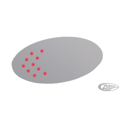 RETROVISEURS SPORT OVALES AVEC CLIGNOTANTS LED