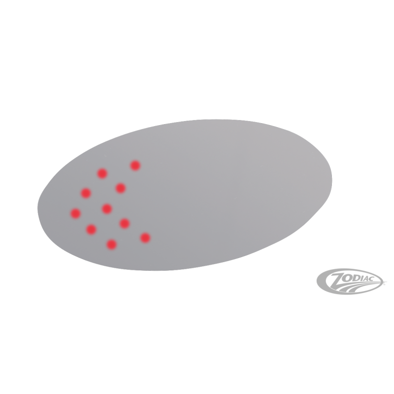 RETROVISEURS SPORT OVALES AVEC CLIGNOTANTS LED