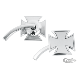 RETROVISEUR CROIX DE MALTE KUSTOM TECH