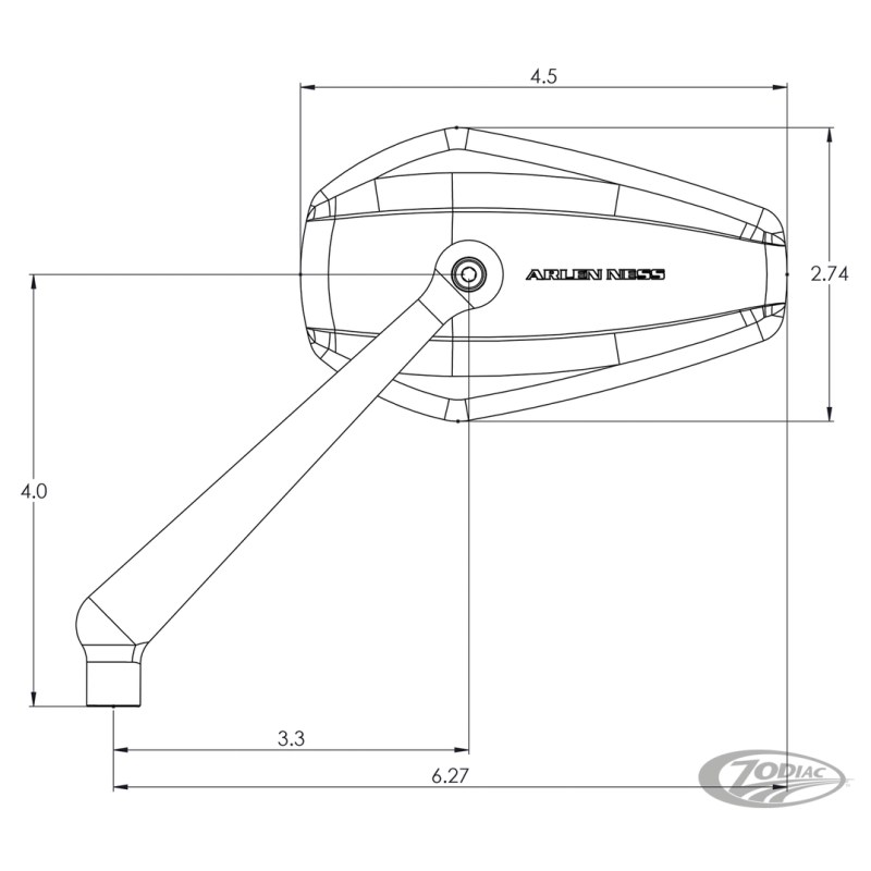 RETROVISEURS ARLEN NESS STOCKER