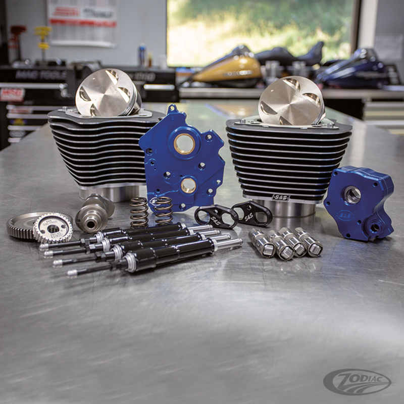 KITS S&S 124CI ET 128CI POWER PACKAGE MILWAUKEE EIGHT