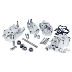 POMPE A HUILE ZODIAC EN ALUMINIUM POUR BIG TWIN 1936-1999