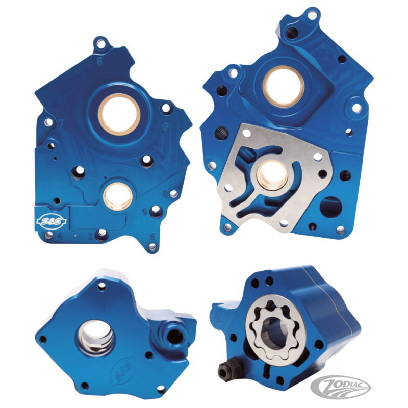 KITS POMPE A HUILE ET SUPPORT DE CAME S&S POUR MILWAUKEE EIGHT