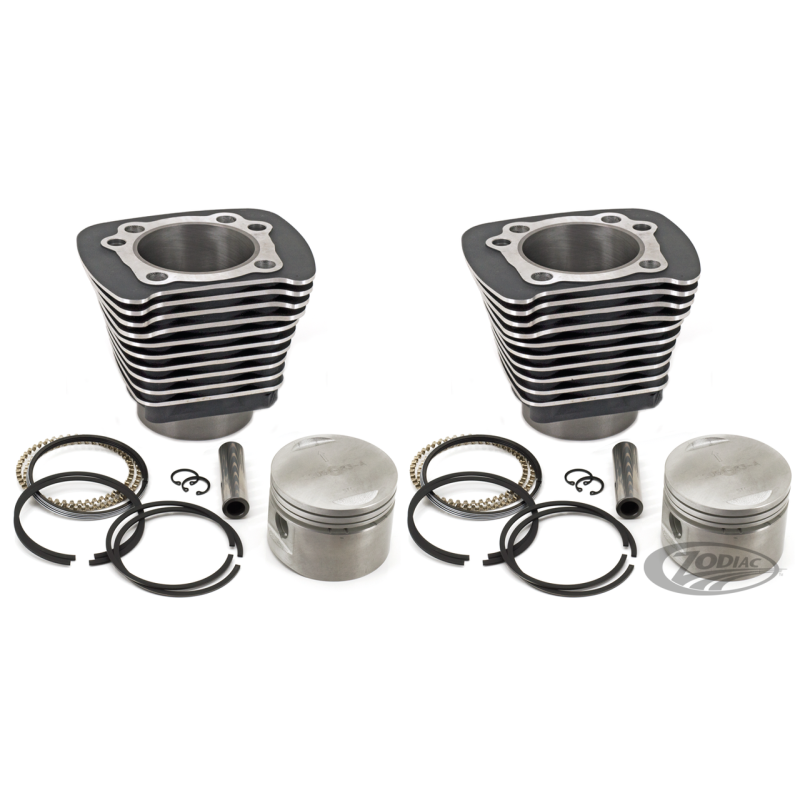 KITS CYLINDRES PISTONS PRETS A INSTALLER POUR MOTEURS EVOLUTION BIGTWIN ET SPORTSTER