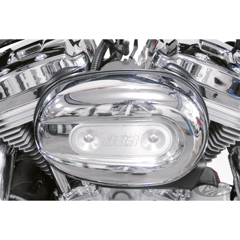 CACHES CULBUTEURS CHROMES POUR 2004 AU PRESENT SPORTSTER