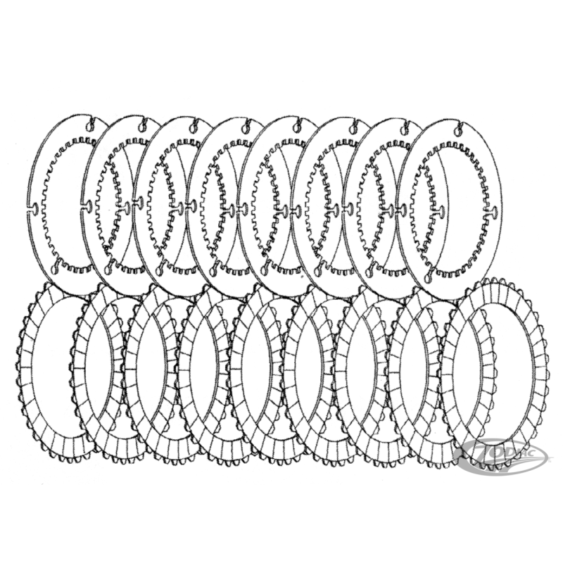 EMBRAYAGE DE REMPLACEMENT POUR EMBRAYAGES PRO-CLUTCH