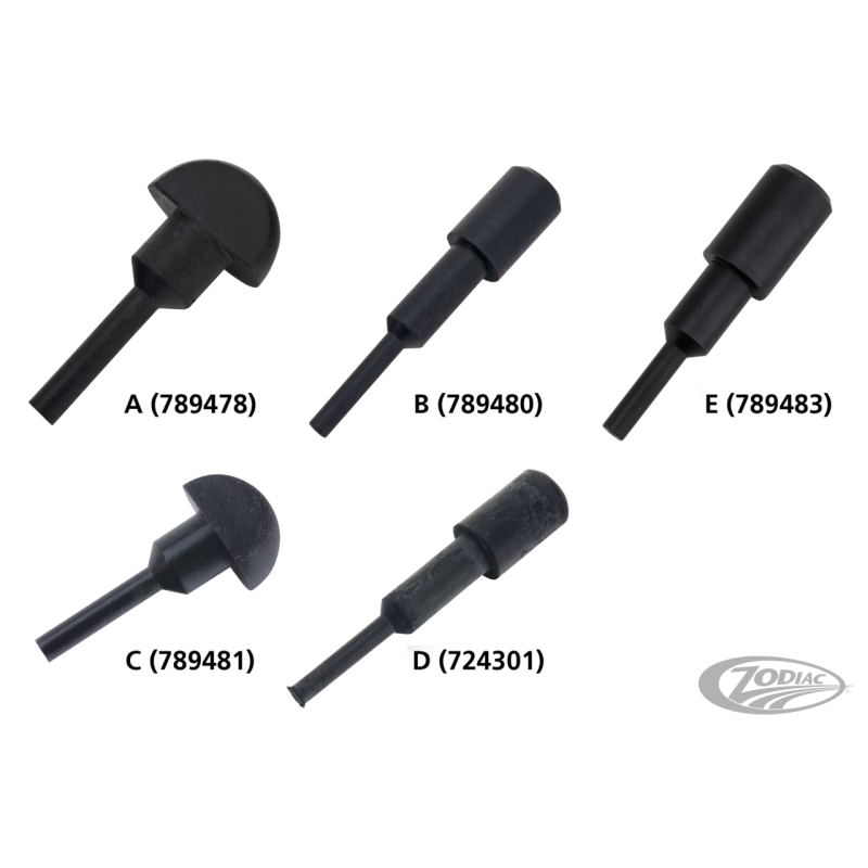 CAOUTCHOUC DE SUPPORTS D'ETRIER DE FREIN ARRIÈRE