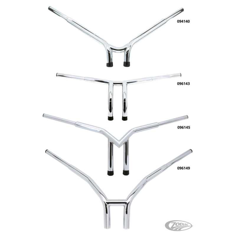 ZODIAC'S "FAT BUBBA" T-BAR HANDLEBARS