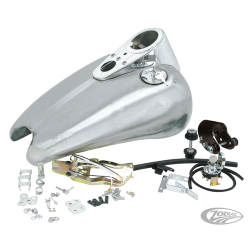 RESERVOIR RALLONGE DE 2" EN UNE PIECE "SPORT-BOB" POUR SPORTSTER 1995-2003 AVEC CONSOLE