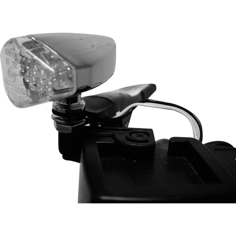 Diamond LED Turn Signal Chrome Clear LED