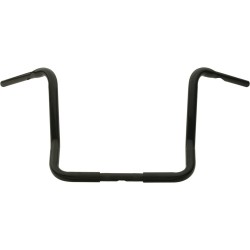 14 Dresser Ape Hanger Handlebar Black Powder Coated 1 1/4" Throttle By Wire