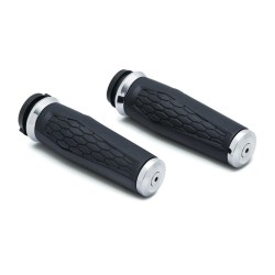 Hex Grips Chrome 1" Throttle By Wire