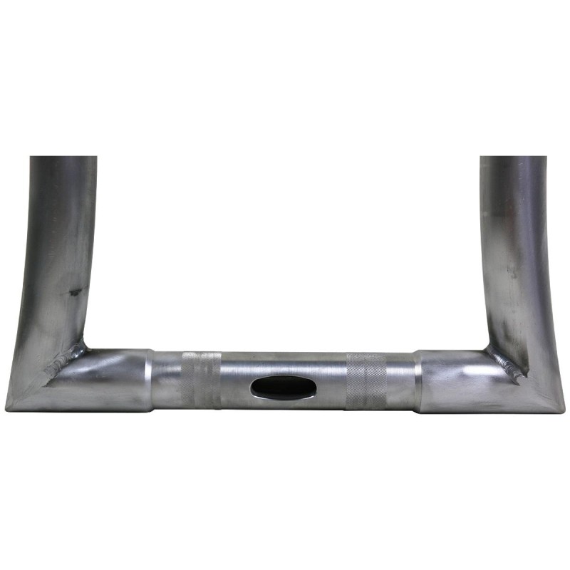 430 Extra Tall Flow Bar Super Fat Road King Handlebar with 1 1/4" Clamp Diameter 1,4" Raw Throttle By Wire