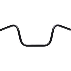 10 Ape Hanger Handlebar Black Powder Coated 1"