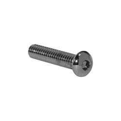 Long Buttonhead Screw Pack Chrome Allen head 1/4"-20 UNC 1 1/4"