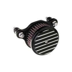 High Performance Air Cleaner Black, Finned