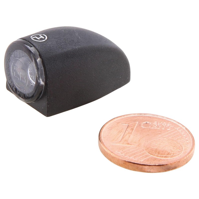 Proton Three LED Turn Signal LED, Tinted Lens, Black Metal Housing Black Tinted LED