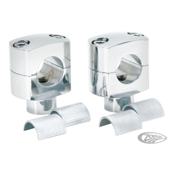 RISERS CARRES ET CHROMES