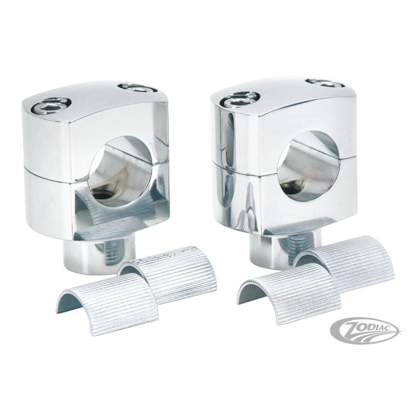 RISERS CARRES ET CHROMES