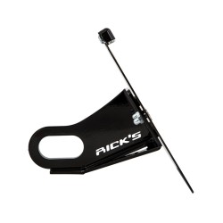 Short License Plate Side Mount Kit Short, German specification Gloss Black