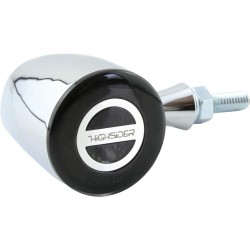 Rocket Classic LED Turn Signal/Position Light Chrome Smoke LED