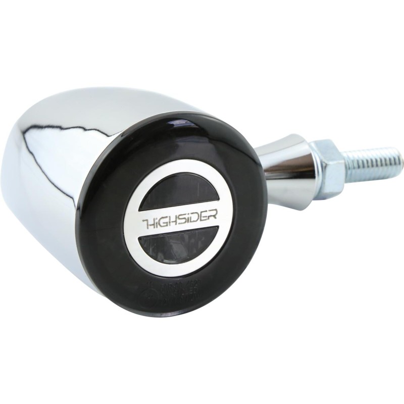 Rocket Classic LED Turn Signal/Position Light Chrome Smoke LED