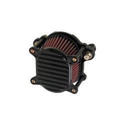 Omega Finned Air Cleaner Black